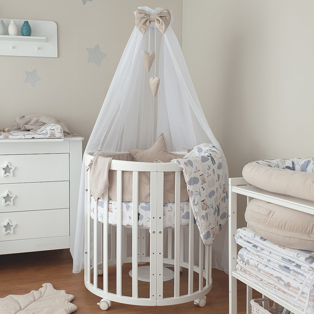 Canopy With Ribbon And Hearts DELUXE