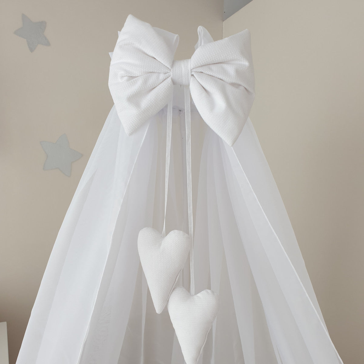 Canopy With Ribbon And Hearts DELUXE