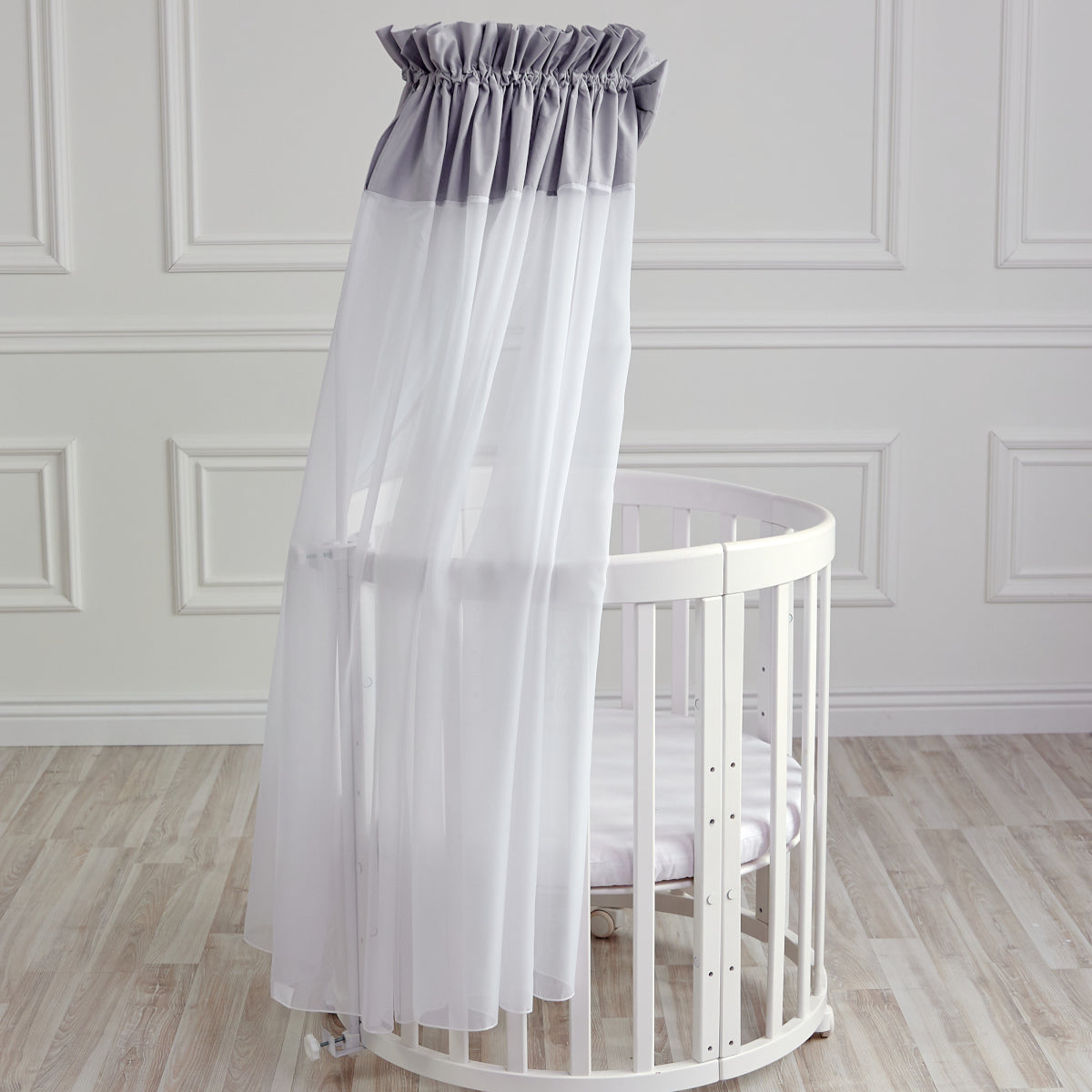 Klassik Babybett-Himmel mit Schleife