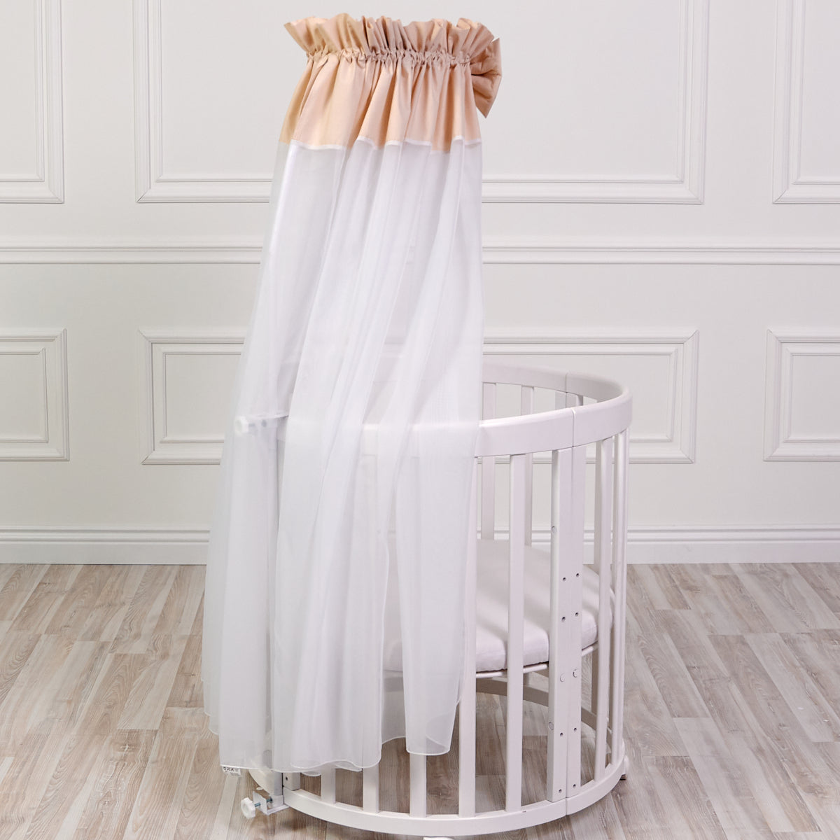 Klassik Babybett-Himmel mit Schleife