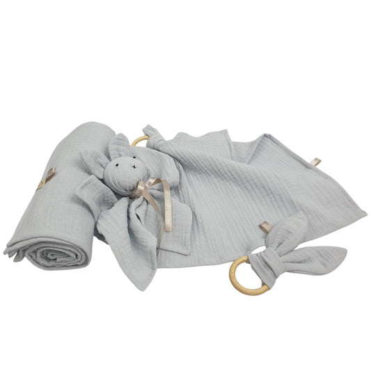 Schnuffeltuch und Beissring Set Deluxe