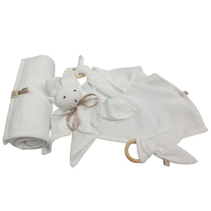 Schnuffeltuch und Beissring Set Deluxe