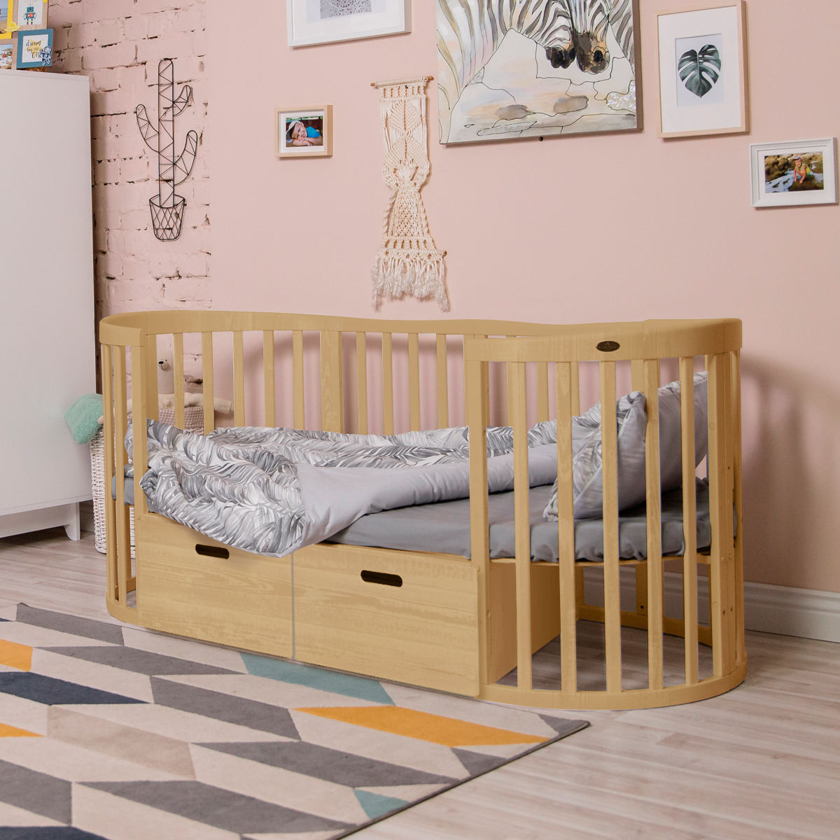 Cot with drawers best sale