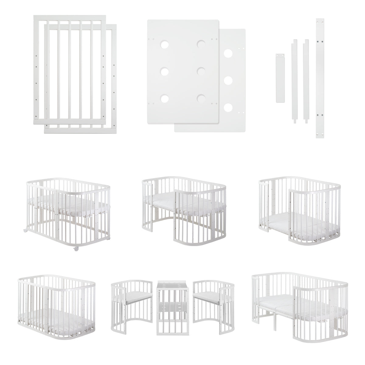 Crib extender for bed best sale