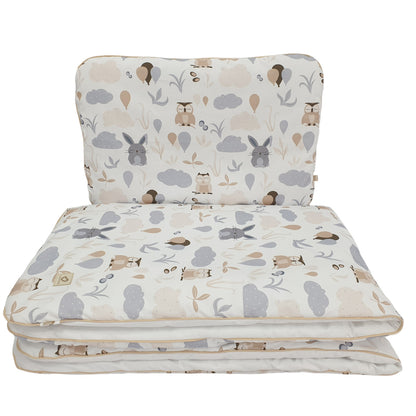 Bettdecke- und Kissen Set Deluxe