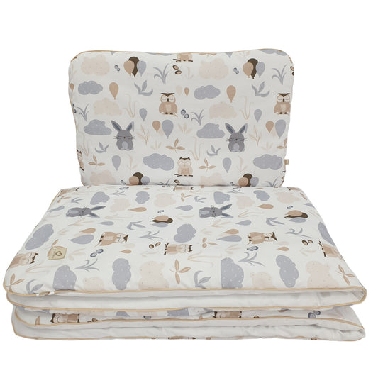 Bettdecke- und Kissen Set Deluxe