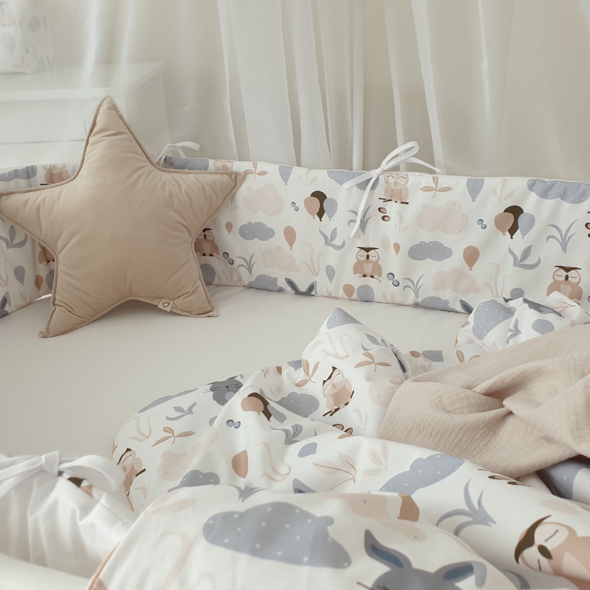 Bed Bumper Deluxe Pattern