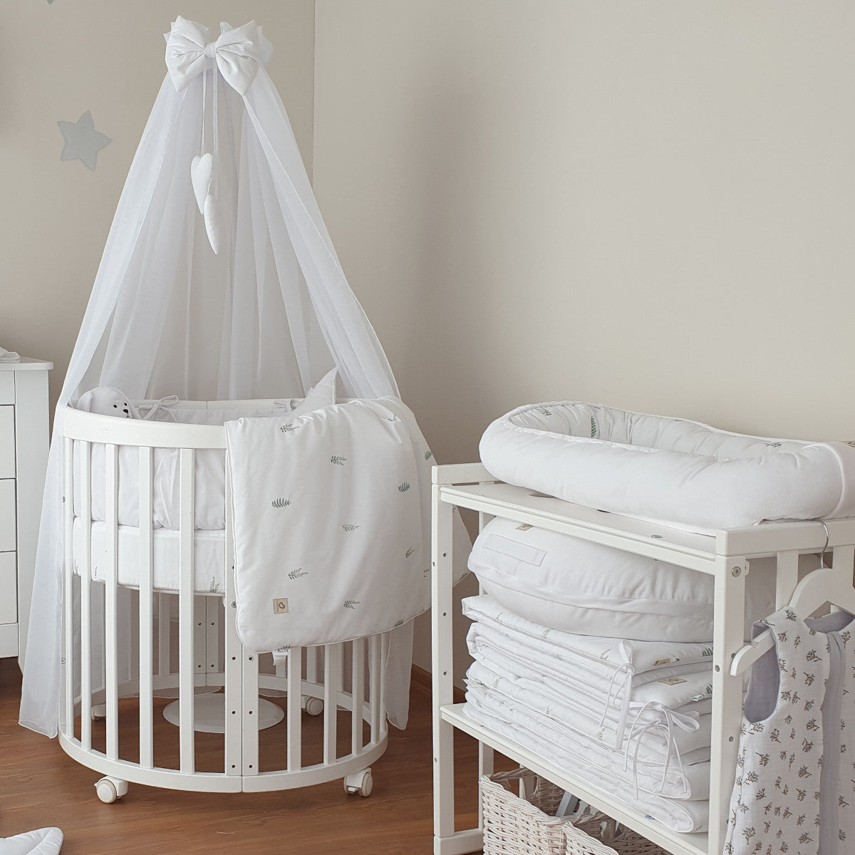 Nestchen Bettumrandung Deluxe Velours